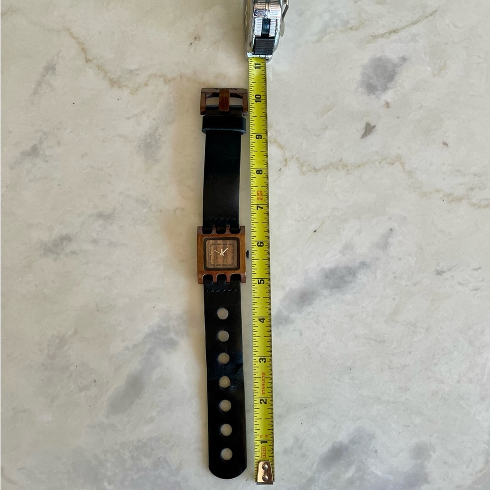Handcrafted Mistura watch with wooden face